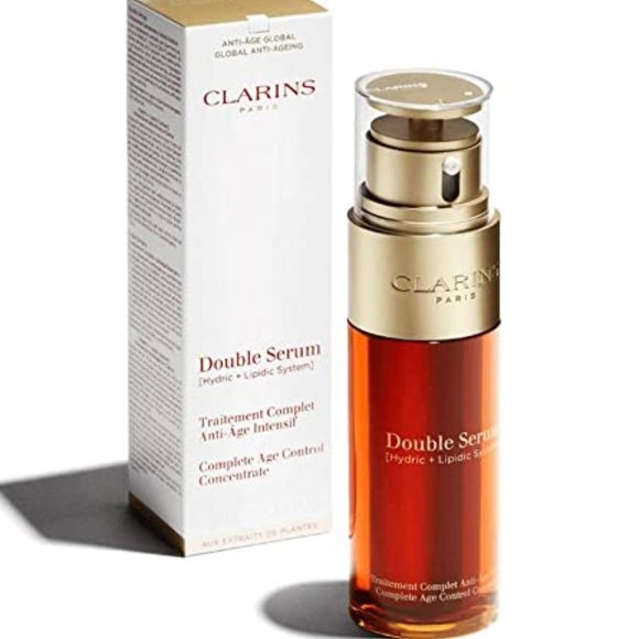 NIB ✅ Clarins Double Serum Complete Age Control Concentrate 1 oz 2028 exp. Date - Picture 1 of 6